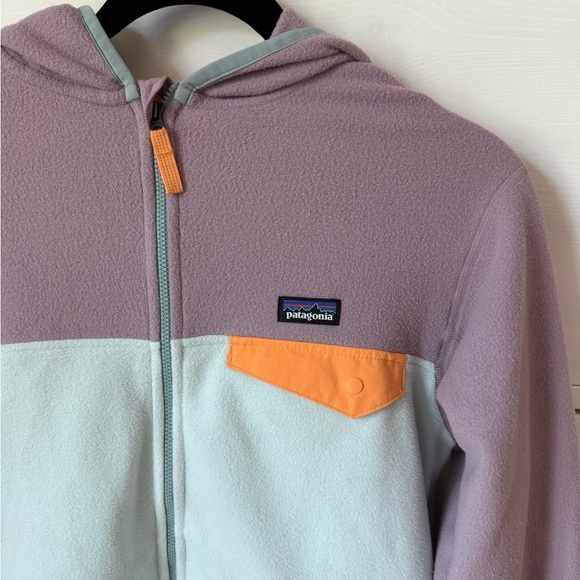 Patagonia-Kids' Micro D® Snap-T® Fleece Jacket Kids Large Size 14 - Picture 2 of 6